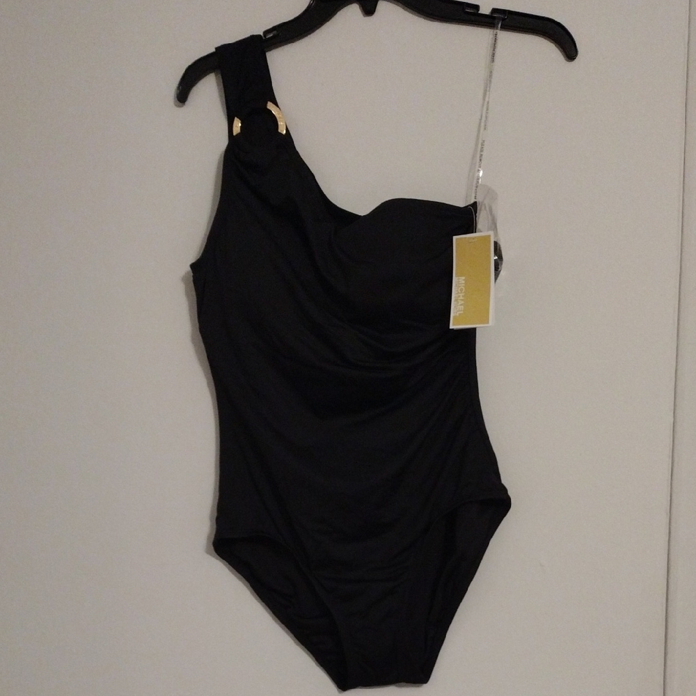 Michael Kors Black Women's One Piece Bodysuit